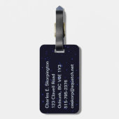 ブルーレイヴンオンスターズ ラゲッジタグ (裏面縦)