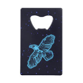 ブルーレイヴン白熱［赤熱］光を放つオンスターズ クレジットカード栓抜き (裏面)