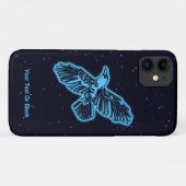 ブルーレイヴン白熱［赤熱］光を放つオンスターズ Case-Mate iPhoneケース (裏面(横))