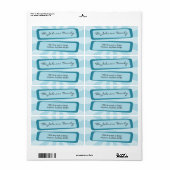 ブルーレイ住所 シール (フルシート)