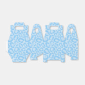 ブルーレオパードチータプリントサファリフェイスペクト フェイバーボックス (折り畳みなし)