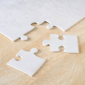 ブルーレオパードCatahoula in水彩画 ジグソーパズル (側面)