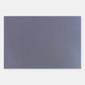 ブルーレザーテクスチャ装飾用クッション ラッピングペーパーシート (正面3)