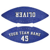 ブルーレザープリントプレイヤー名チーム番号 アメリカンフットボール (パネル)