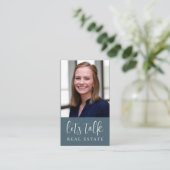 ブルーレッツトークエステート実在プロフェッショナル 名刺 (スタンド正面)