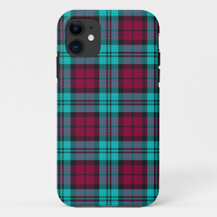 ブルーレッドキャンベルタータンチェックブラックウォッチプレイド iPhone 11 ケース