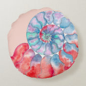 ブルーレッドグレーノーチラスオンライトピーチ ラウンドクッション (裏面)