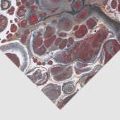 ブルーレッド銅白色抽象芸術切り離 薄葉紙 (詳細)