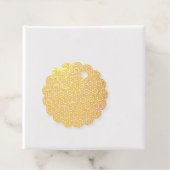 ブルーレッド&グリーンスターズフォイルメッセージカード フェイバータグ (箱)