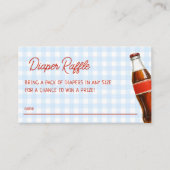 ブルーレディポップ・アートのドソーダコーラカスタム エンクロージャーカード (正面)