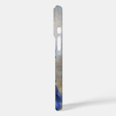 ブルーレディーパリジェンヌルノアール印象派絵を描 Case-Mate iPhoneケース (裏面 / 左)