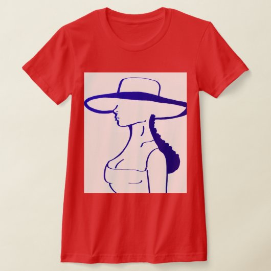 ブルーレディ Tシャツ (レイダウン)