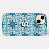 ブルーレトロタイズオブクリスマスビベス Case-Mate iPhoneケース (裏面 (横))