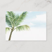 ブルーレトロベビーオンボードサーフおむつラッフル エンクロージャーカード (裏面)