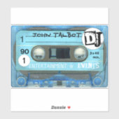 ブルーレトロT4 Audiotapeカセット80s DJ C-CutVS シール (シート)