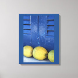 ブルーレモン キャンバスプリント