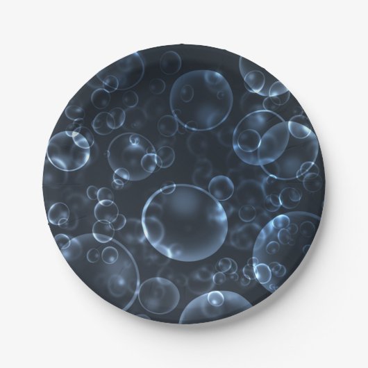 ブルーレンズ、《写真》ぼけ味 ペーパープレート (正面)