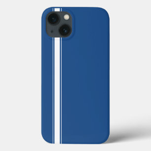 ブルーレーシングストライプ iPhone 13ケース