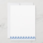 ブルーレーシングセーラボーカスタムト招待状 招待状 (正面)