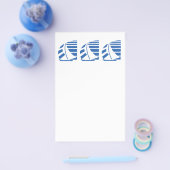 ブルーレーシングセールボート チラシ (シングル)