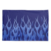 ブルーレーシングフレイムオンファイア 枕カバー (裏面-左)