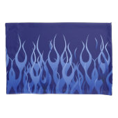 ブルーレーシングフレイムオンファイア 枕カバー (正面左)