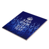 ブルーレーシング保フにおけるCalmのテキスト タイル (側面)