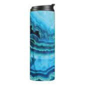 ブルーレースアガテゲムストーン タンブラー (回転左)