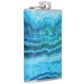 ブルーレースアガテゲムストーン フラスク (右)