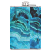 ブルーレースアガテゲムストーン フラスク (裏面)