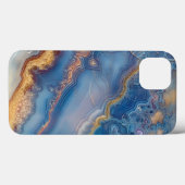 ブルーレースアゲート Case-Mate iPhoneケース (裏面 (横))