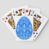 ブルーレースイースターエッグトランプ トランプ (裏面)