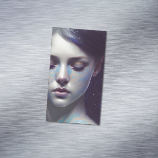 ブルーレースエメローマーメイド8k マグネット名刺 (インサイチュ)