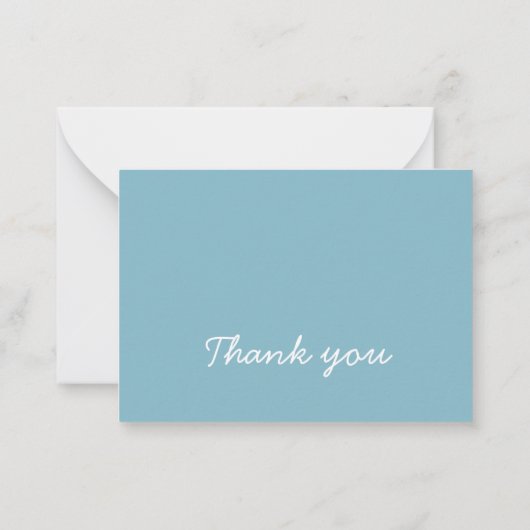 ブルーレースカーの誕生日感謝していあなた ノートカード (裏面)