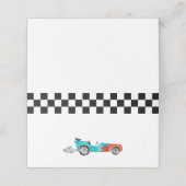 ブルーレースカーボーイバースデーパーティー プレイスカード (外部開封)