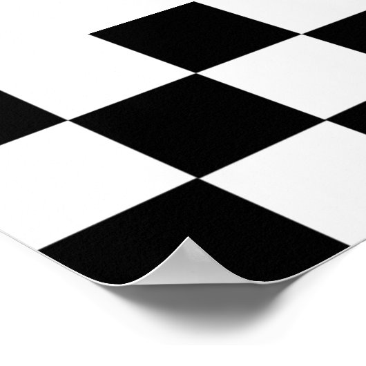 ブルーレースカー赤ちゃんシャワー歓迎サイン ポスター (角)