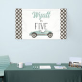 ブルーレースカー5th誕生日バナー 横断幕 (トレードショー)