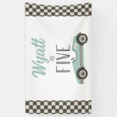 ブルーレースカー5th誕生日バナー 横断幕 (縦)