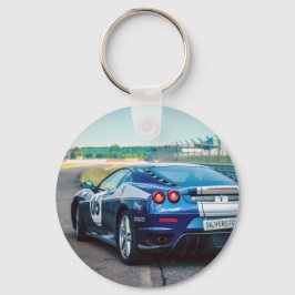 ブルーレースカー キーホルダー