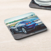 ブルーレースカー コースター (左側)