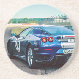 ブルーレースカー コースター