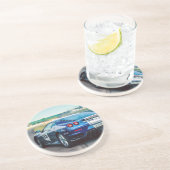 ブルーレースカー コースター (側面)