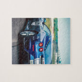 ブルーレースカー ジグソーパズル (横)