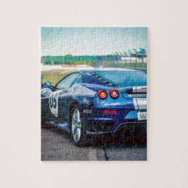 ブルーレースカー ジグソーパズル