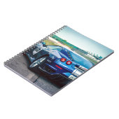 ブルーレースカー ノートブック (左側)