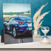 ブルーレースカー フォトプラーク (側面)