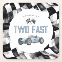 ブルーレースカーTWO速い2番目の誕生日パーティー