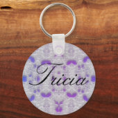 ブルーレーストトリシアのキーチェーン キーホルダー (正面)