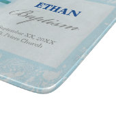 ブルーレースボーイ洗礼 カッティングボード (角)