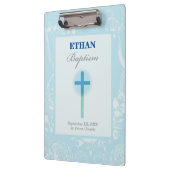 ブルーレースボーイ洗礼 クリップボード (左)